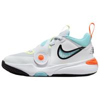 Nike HF5737 TEAM HUSTLE 篮球鞋 141白/粉蓝 28码