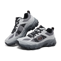 斯凯奇(Skechers)男士绑带城市户外鞋237527 海军蓝色/黑色/NVBK 41