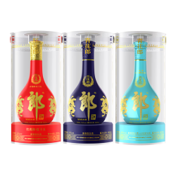 郎酒 酱香型白酒组合装  整箱装 500mL 53度