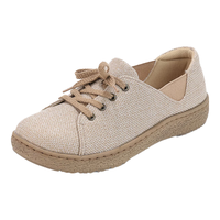 Pansy 盼洁日本女鞋休闲拇指外翻加宽软底鞋春款HD1419 军绿色 39