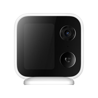 Xiaomi小米智能摄像机 视频通话版+32G内存卡 家用摄像头室内监控 视频通话400万像素3.5英寸大屏AI智能检测