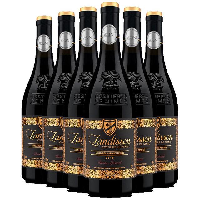 勆迪 法国原瓶进口红酒 14度窖藏干红葡萄酒 750ml*6瓶