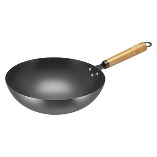 ABREL 安博力 FC30DA3 炒锅(30cm、无涂层、铁)