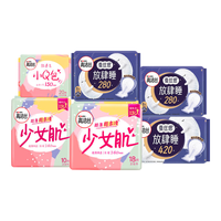 kotex/高洁丝 透气亲肤 卫生巾 68片