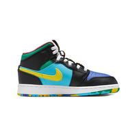 NIKE 耐克AJ1男女中帮休闲板鞋青少年内嵌气垫六冠王纪念款儿童运动鞋 FD1317-007 36.5码