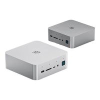 零刻 Beelink「静享全能」GTi14 UItra 185H/155H 英特尔酷睿Ultra 高性能AI PC 内置电源游戏办公迷你电脑主机 竹影眸【Ultra7 155H】+EX显卡拓展坞 32G/1TB(冰霜