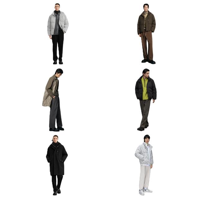 GXG 男装奥莱冬季保暖羽绒服