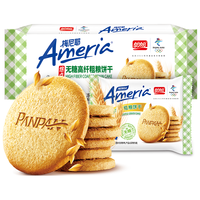 PANPAN FOODS/盼盼 黑芝麻粗粮 无糖粗粮饼干  108g