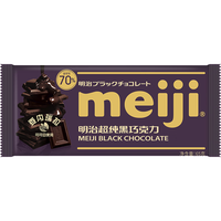 明治 超纯黑巧克力70% 休闲零食 排块 65g