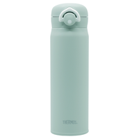 膳魔师(THERMOS) 进口保温杯男女士水杯真空304不锈钢家用车载旅行防漏水杯节日礼物JNR系列 JNR-500-GR蓝绿色