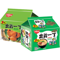 日清出前一丁方便面九州猪骨味鸡蓉味100g*10包组合泡面速食面皮