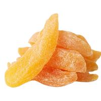 浙梅黄桃干零食果脯蜜饯果干香酥脆甜梅果干 100g 1袋