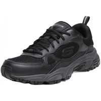 斯凯奇（Skechers）男鞋秋季2024厚底增高老爹鞋减震运动鞋轻便休闲鞋黑武士鞋子 51706-BBK 41