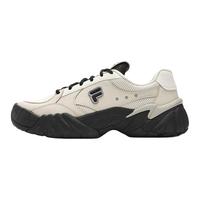 FILA FUSION斐乐潮牌女鞋TRIBE复古潮鞋2024春季休闲鞋老爹鞋 桦树棕/奶白-BG 36