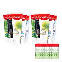 Colgate【香菇来了,20点付尾款】zb高露洁牙膏家庭装套组防蛀亮白清新