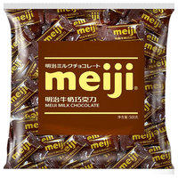 明治meiji 牛奶巧克力 婚庆喜糖 零食 500g