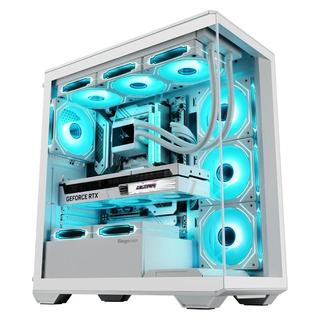 COLORFUL 七彩虹 十二代酷睿版 组装电脑（白色、512GB SSD、酷睿i5-12490F、16GB、风冷）