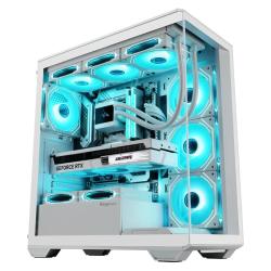 七彩虹 十二代酷睿版 组装电脑（白色、512GB SSD、酷睿i5-12490F、16GB、风冷）