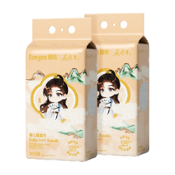 德佑 干湿两用 婴儿绵柔巾