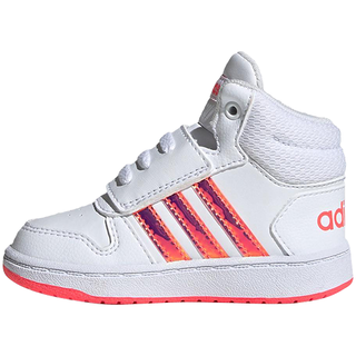 阿迪达斯 adidasHOOPS MID 2.0 I中帮户外百搭休闲鞋童鞋魔术贴鞋