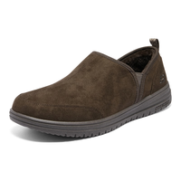 SKECHERS 斯凯奇 秋男一脚蹬休闲鞋健步鞋懒人鞋204637 巧克力色/CHOC 42