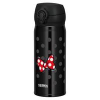 膳魔师(THERMOS)保温杯超轻防漏大容量304不锈钢保温瓶壶家用车载水杯JNL 403DS-R-BK 米奇黑400ml