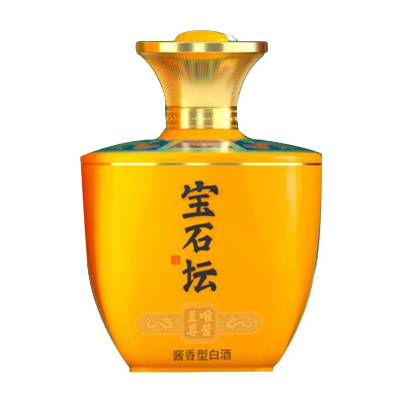 湄窖 宝石坛 龙御 53%vol 酱香型白酒 500ml 礼盒装