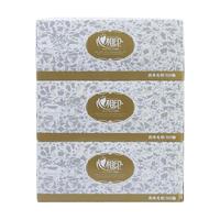 心相印 商用纸巾盒装 双层面巾纸200抽\/盒3提装9盒增值专票D200办公室商务餐巾卫生公用纸