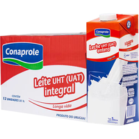 Conaprole 全脂纯牛奶1L*12盒