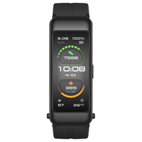 HUAWEI 华为 B6 运动款 智能手环 曜石黑 硅胶表带（ECG、血氧）