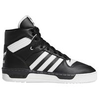 阿迪达斯官方 adidas 三叶草 RIVALRY 男子经典鞋BD8021 白色/金/白色 44(270mm)