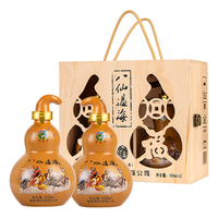PENGLAIGE/蓬莱阁 纯粮酿造 浓香型白酒 木盒礼盒  50度及以上 礼盒装 500ml