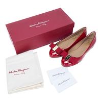 Salvatore Ferragamo 菲拉格慕 VARINA系列 女士平跟单鞋 01A181 592125 红色 6.5