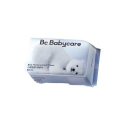 babycare 小熊洗脸巾洁面巾宝宝擦脸巾60抽16包干湿两用非棉柔巾