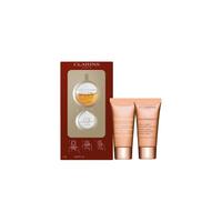 CLARINS 娇韵诗 护肤套装 (双萃焕活修护精华露1ml+焕颜弹力日霜5ml+晚间霜5ml)