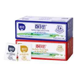 百菲酪 高钙 水牛奶套装  盒装 200mL 16盒