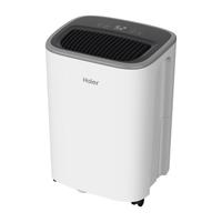 Haier 海尔 除湿机除湿器\/抽湿机家用室内卧室地下室小型双向定时防潮快速干衣功能 CF12-KAE白色