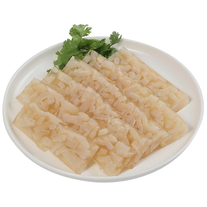 竹岛水晶猪皮冻即食皮冻肉冻方便速食东北凉菜特产熟食品猪肉罐头下饭 500gx2盒 盒装 1000g