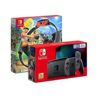 Nintendo 任天堂 Switch续航版游戏机+环大冒险游戏