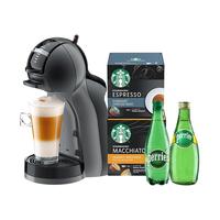 Dolce Gusto 消夏气泡限定套装 雀巢多趣酷思(DolceGusto)全自动咖啡机迷你企鹅MiniMe+巴黎水套组