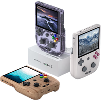 ANBERNIC安伯尼克RG405V竖版安卓掌机T618高性能大屏复古摇杆式街机掌上游戏机 复古灰 RG405V标配+128GTF卡套餐