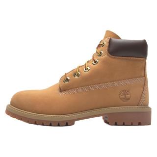添柏岚（Timberland）马丁靴女鞋秋冬户外徒步登山鞋大童黄靴耐磨运动高帮休闲鞋12909 12909M713/小麦色 37.5