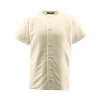 迪桑特（DESCENTE）棒球服衬衫轻便透气运动衫 速干吸汗 全开衫 DB-1010 SIVO XL 日版XO