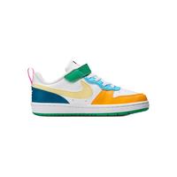 NIKE 耐克童鞋男女童休闲板鞋COURT BOROUGH魔术贴儿童运动鞋小白鞋 FQ8378-902 28码