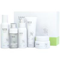 NCCU 修护滋润 海茴香乳糖酸套装 五件套(洁面100g+水150ml+乳110ml+精华30ml+面霜50g)