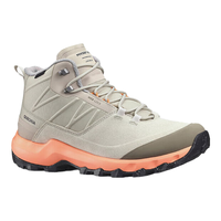 迪卡侬登山鞋防水透气户外旅游徒步鞋保暖中帮女款4427972 浅白垩灰 40