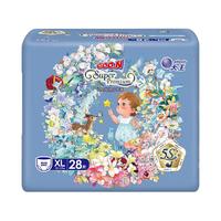 大王（GOO.N）琉星秘境短裤型尿不湿XL28片(12-17kg)奢氧透气 小短裤 XL28片