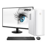 MSI 微星 设计师P70 23.8英寸显示器 商用台式机 白色(酷睿i7-14700F、4G独显、32GB、1TB SSD+2TB SSD)