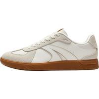 安踏TT德训鞋男子经典板鞋夏季休闲轻便舒适软底薄底运动鞋 基础黑/象牙白-2 42