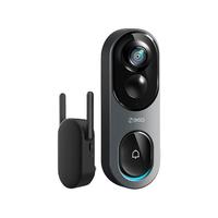 360可视门铃6Pro 500万超清画质家用监控智能门铃电子猫眼摄像头无线wifi手机远程查看对讲 R6pro+64G存储卡